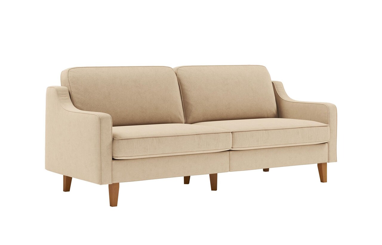 Canapea 3 locuri, Atelier del Sofa, 918CMF1151, Otel, Nisip / Nuc Canapele